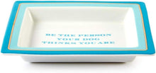 Load image into Gallery viewer, Two's Company Wise Sayings "Be the Person Your Dog Thinks You Are" Desk Tray
