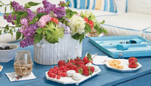 Load image into Gallery viewer, Two's Company Faux Bamboo Oval Centerpiece (50377)
