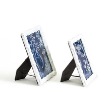 Load image into Gallery viewer, Two's Company Aviary High Gloss Faux Bamboo Set of 2 Photo Frames