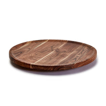 Load image into Gallery viewer, Two's Company Rotating Lazy Susan Charcuterie Board with Hand-Etched Border