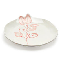 Load image into Gallery viewer, Two's Company Full on Color Set of 4 Hand-Painted Tidbit Plates