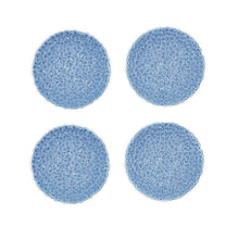 Load image into Gallery viewer, Two's Company Set of 4 Hydrangea Tidbit Dish Plates
