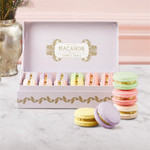 Load image into Gallery viewer, Two's Company 12-Piece Set Macaron Limoges Trinket Boxes in Display Box
