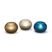 Load image into Gallery viewer, Two's Company Handcrafted Glass Votives, Set of 3