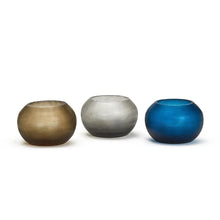 Load image into Gallery viewer, Two's Company Handcrafted Glass Votives, Set of 3