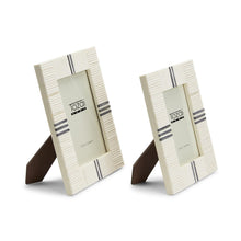 Load image into Gallery viewer, Two's Company Set of 2 Stacks Photo Frames