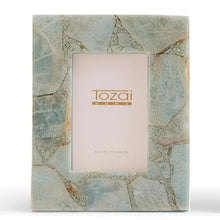 Load image into Gallery viewer, Two's Company Amazonite Set of 2 Photo Frame in Gift Box ( 4x6" & 5x7")
