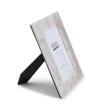 Load image into Gallery viewer, Two's Company White Quartz 8" x 10" Photo Frame in Gift Box