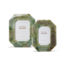 Load image into Gallery viewer, Tozai Set of 2 Green Quartz Photo Frames