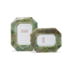 Load image into Gallery viewer, Tozai Set of 2 Green Quartz Photo Frames