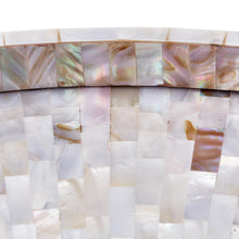 Load image into Gallery viewer, Tozai Jaipur Palace Mother of Pearl Decorative Tray (24")