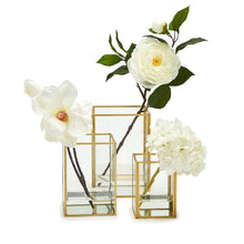 Load image into Gallery viewer, Tozai Set of 3 Rectangular Windows Vases