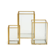 Load image into Gallery viewer, Tozai Set of 3 Rectangular Windows Vases