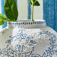 Load image into Gallery viewer, Tozai Home Set of 2 Blue and White Vases