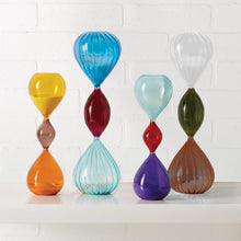 Load image into Gallery viewer, Two's Company Color Spectrum Set of 4 Sand Timers in Gift Box