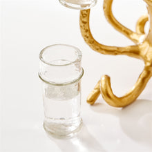 Load image into Gallery viewer, Two's Company Golden Bronze Octopus Shot Glass Holder (w/ 6 shot glasses)