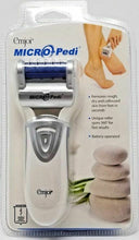 Load image into Gallery viewer, Emjoi Micro Pedi White Callus Remover with Extra Coarse Roller &amp; Cleaning Brush (AP-3RPS)
