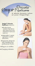 Load image into Gallery viewer, Emjoi AP-60 Private Nailcare Kit for Home Manicure (6 Interchangeable Heads)