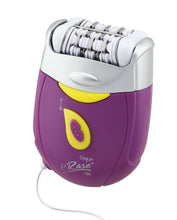 Load image into Gallery viewer, Emjoi e60 2-in-1 Purple Epilator, Shaver/Trimmer & Sensitive Attachment (AP-14EPY)