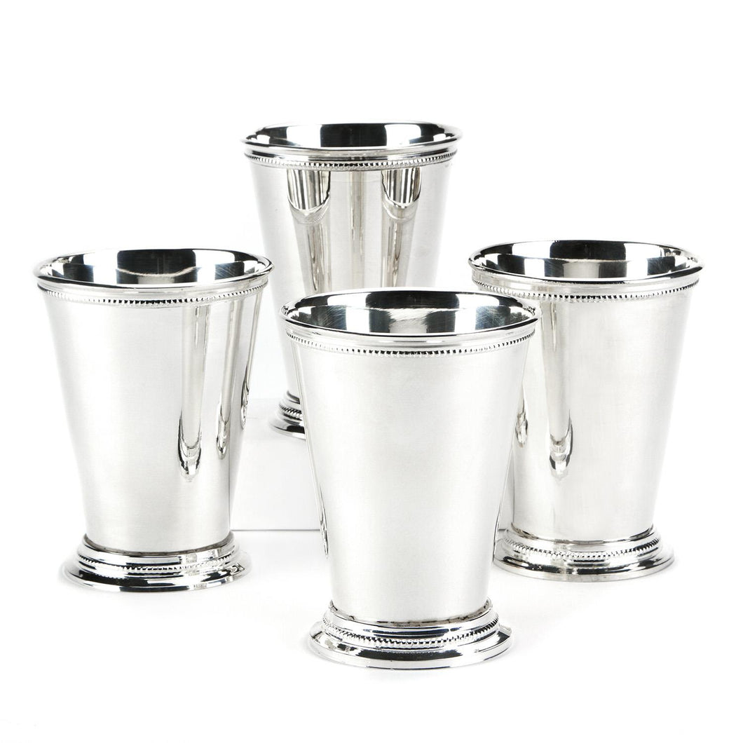 Two's Company Set of 4 Mint Julep Vases in Gift Box