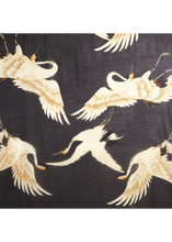 Load image into Gallery viewer, Two&#39;s Company Heron Charcoal Long Kimono
