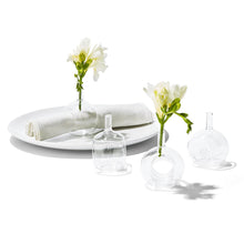 Load image into Gallery viewer, Two&#39;s Company Sitting Pretty Set of 4 Bud Vase/Napkin Ring in Gift Box
