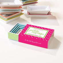 Load image into Gallery viewer, Two&#39;s Company Petite Wise Sayings, Set of 12, Trinket Trays in Gift Box
