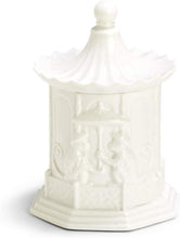 Load image into Gallery viewer, Two&#39;s Company Pagoda Filled Candle with Amber Scent in Gift Box
