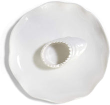 Load image into Gallery viewer, Two&#39;s Company Great White Chip and Dip Bowl
