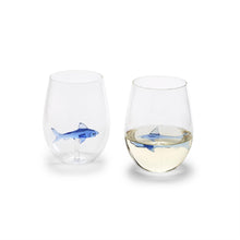 Load image into Gallery viewer, Two&#39;s Company Great White Shark Stemless Wine Glass (20 oz.)
