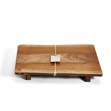 Load image into Gallery viewer, Two&#39;s Company Elevated Wood Serving Board
