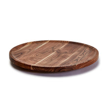 Load image into Gallery viewer, Two&#39;s Company Rotating Lazy Susan Charcuterie Board with Hand-Etched Border
