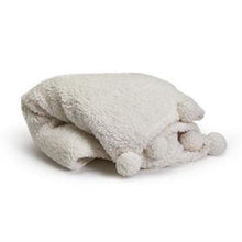 Load image into Gallery viewer, Two&#39;s Company Soft &amp; Cozy Sherpa Throw Blanket (50&quot; W x 60&quot; L)
