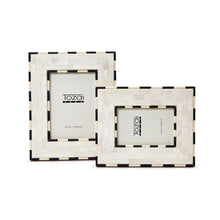 Load image into Gallery viewer, Two&#39;s Company Brick Pattern Set of 2 Photo Frames
