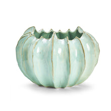 Load image into Gallery viewer, Two&#39;s Company Large Celadon Gourd Ceramic Vase
