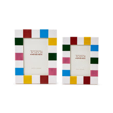 Load image into Gallery viewer, Tozai Colorblock Set of 2 Photo Frames
