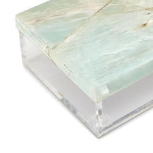 Load image into Gallery viewer, Two&#39;s Company Set of 2 Amazonite Boxes (Includes 2 Sizes)
