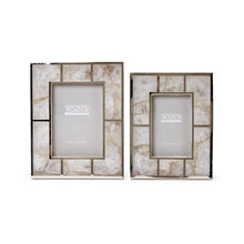 Load image into Gallery viewer, Tozai Genuine White Quartz Set of 2 Photo Frames
