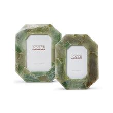 Load image into Gallery viewer, Tozai Set of 2 Green Quartz Photo Frames
