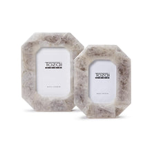 Load image into Gallery viewer, Tozai Set of 2 White Quartz Photo Frames
