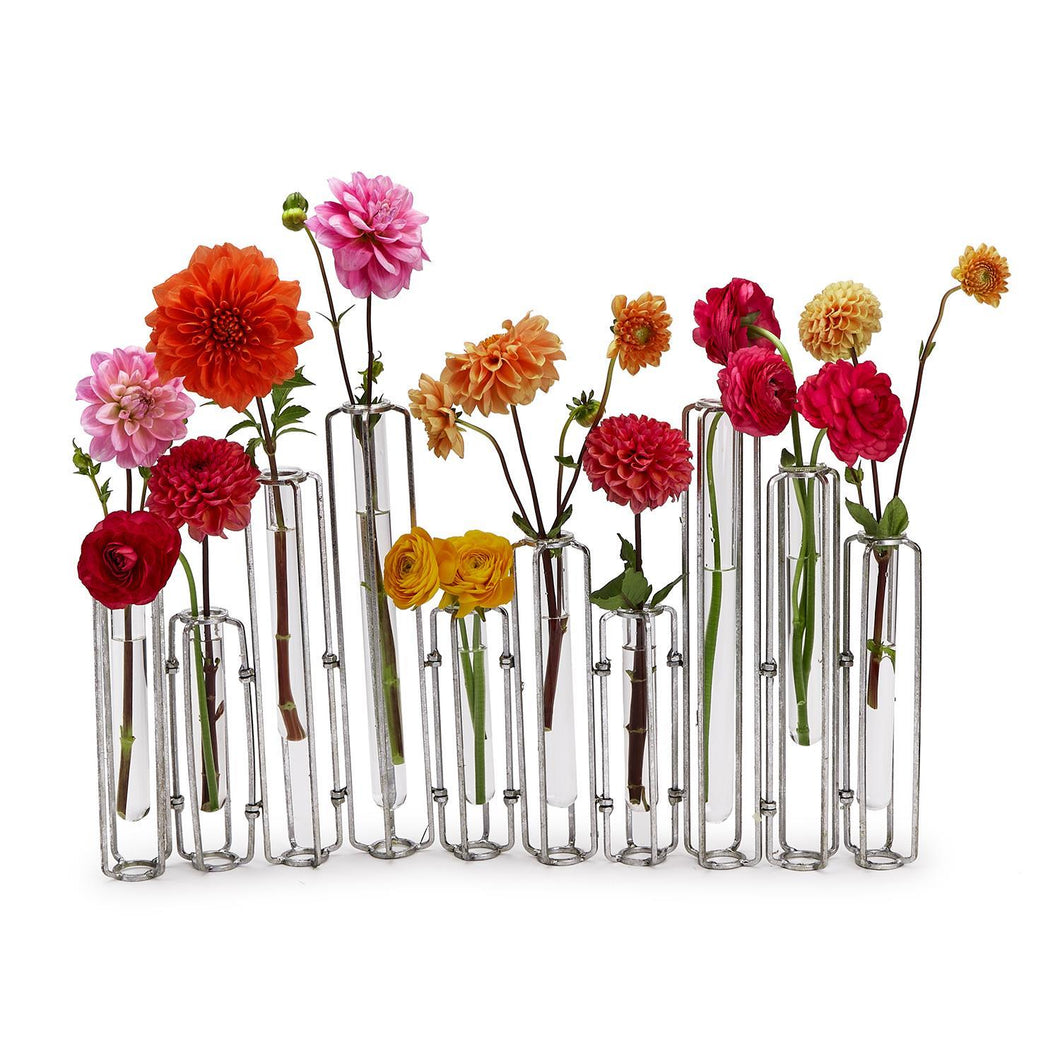 Tozai Lavoisier Set of 10 Hinged Flower Vases