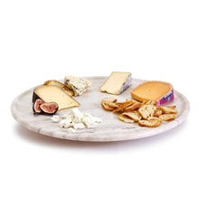 Load image into Gallery viewer, Two&#39;s Company Perfectly Polished Solid Marble Rotating Lazy Susan

