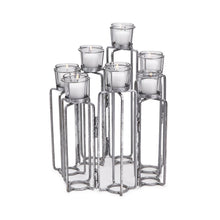 Load image into Gallery viewer, Tozai Home Serpentine Set of 7 Candleholders
