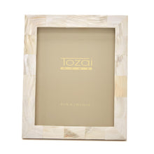 Load image into Gallery viewer, Tozai Pearly White 8&quot;x10&quot; Photo Frame in Gift Box
