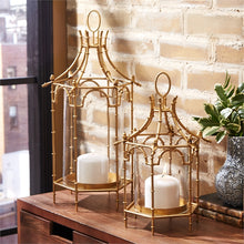 Load image into Gallery viewer, Tozai Home Tozai Brighton Pagoda Set of 2 Lanterns

